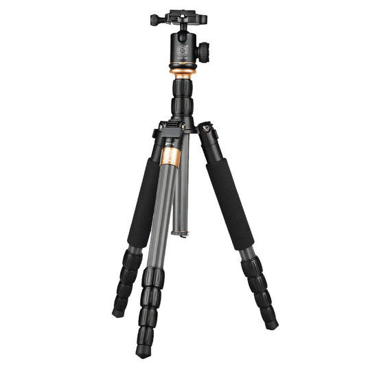 Lightweight Times Q990C Carbon fiber portable stable SLR micro Single camera tripod travel photography stand